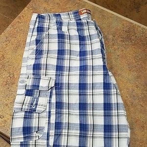 Lee Dungarees plaid shorts
